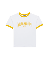 Boys Organic Cotton T-shirt Bicolor Logo Mango front view