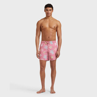 Tortues Multicolores Badeshorts für Herren Boudoir Vorderseite getragene Ansicht
