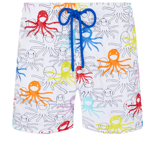 Costume da bagno uomo Multicolore Medusa Bianco vista frontale