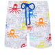 Costume da bagno uomo Multicolore Medusa Bianco vista frontale