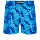 Costume da bagno uomo ultraleggero e ripiegabile Nautilius Tie & Dye Azzurro vista posteriore