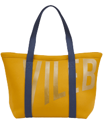 Large Beach Bag Vilebrequin Bark front view