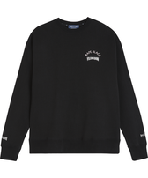 Sweatshirt homme en coton imprimé Turtles - Vilebrequin x BAPE® BLACK Noir vue de face