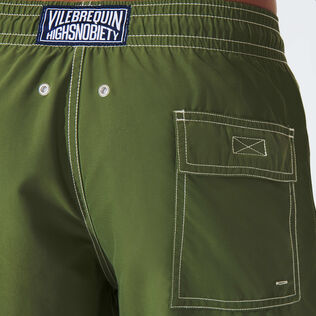 Costume da bagno uomo tinta unita - Vilebrequin x Highsnobiety Basil dettagli vista 5