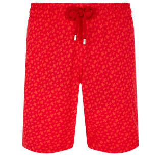 Men Stretch Long Swimwear Micro Ronde Des Tortues Peppers front view