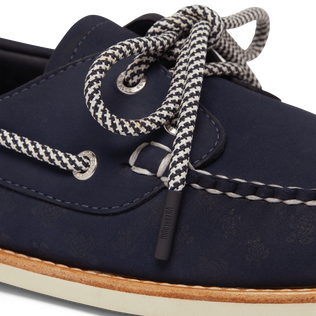 Men Leather Boat Shoe - VBQ x G.H.Bass Navy details view 1