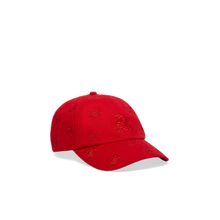 Cappellino con ricamo integrale Turtles Moulin rouge vista frontale