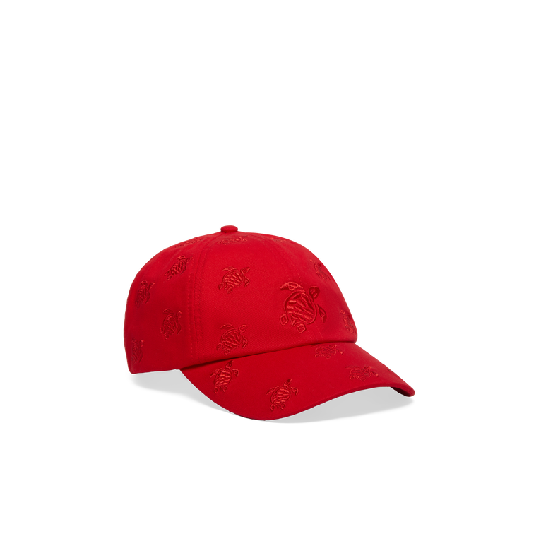 Embroidered Cap Turtles All Over - Gorra - Castle - Rojo