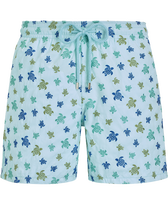 Ronde des Tortues Badeshorts mit Stickerei für Herren – Limited Edition Thalassa Vorderansicht