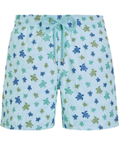 Men Swim Trunks Embroidered Ronde des Tortues - Limited Edition Thalassa front view