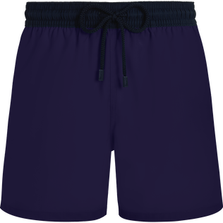 Super 120S Woll-Badeshorts für Herren Midnight Vorderansicht