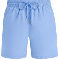 Men Swim Shorts Solid Flax flower front view