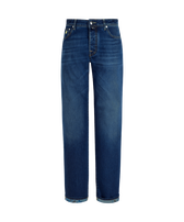 Jean coupe droite 5 poches homme Vendôme Turtles Med denim w2 vue de face