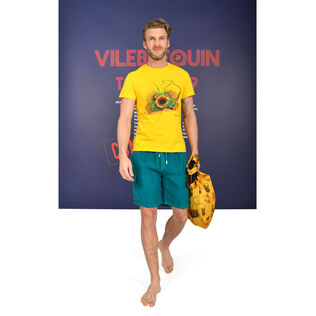 Men t-shirt Joker Queen look  正面图