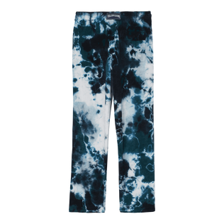 Pantalones de felpa con estampado Rough Ocean Tie and Dye para hombre