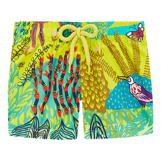 Others Printed - Baby Swim Trunks Jungle Rousseau, Ginger front view