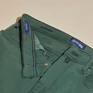 Herrenhose aus Tencel-Gabardine im 5-Taschen-Design Pine Details Ansicht 4