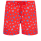 Costume da bagno uomo con ricamo Micro Ronde Des Tortues - Edizione limitata Papavero vista frontale