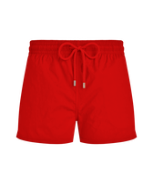 Men Short Swim Shorts Jacquard Turtles Lipstick front view