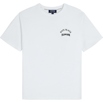 T-shirt uomo con stampa Turtles - Vilebrequin x BAPE® BLACK Bianco vista frontale