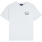 T-Shirt homme imprimé Ape & Turtles - Vilebrequin x BAPE® BLACK Blanc vue de face