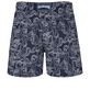 Bañador con estampado Poulpes Bicolores para hombre Azul marino vista trasera