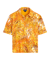 Polo donna in spugna Palm Leaves Mango vista frontale