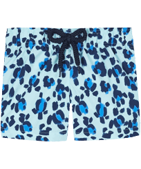 Bañador con estampado Turtles Leopard para bebé Thalassa vista frontal