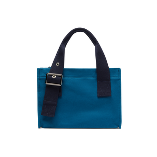 Mini Beach Bag Peacock back view