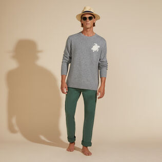 Herrenhose aus Tencel-Gabardine im 5-Taschen-Design Pine Details Ansicht 1