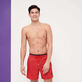 Men Swimwear Solid Bicolore Peppers front worn view