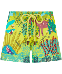 Jungle Rousseau Badeshorts für Damen Ginger Vorderansicht