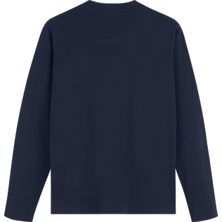 Camiseta algodón y manga larga con parche con bordado Moutain para hombre | Sitio web Vilebrequin | ALEC3P50