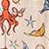 Cotton Pareo Aqua Circus - Vilebrequin for St. Regis Pink champagne 