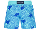 Bañador con estampado Turtles Splash para niño Lazulii blue vista trasera