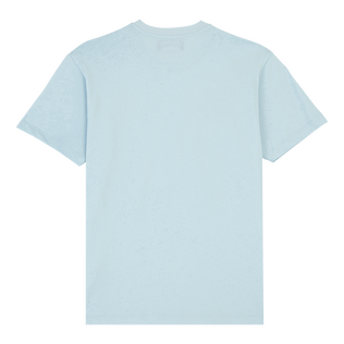 男士 Surf and Mini Moke 纯棉 T 恤 Sky blue 后视图