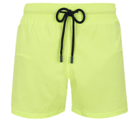 Men Swim Trunks Solid Coriander front view