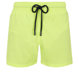 Men Swim Trunks Solid Coriander front view