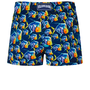 Pantaloncini da bagno uomo Piranhas Blu marine vista posteriore