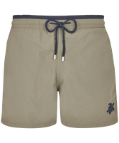 Men Swim Shorts Bicolor Olivier front view