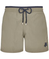男士 Bicolore 双色纯色游泳短裤 Olivier 正面图