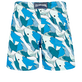 Bañador con estampado Shark All Around para hombre Thalassa vista trasera