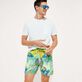 Bañador con estampado Jungle Rousseau para hombre Jengibre detalles vista 3
