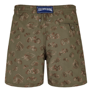 Men Swim Trunks Embroidered Hermit Crabs - Limited Edition Olivier back view