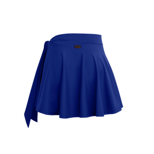 Falda de playa de color liso para mujer Marrakech vista trasera