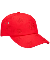 Embroidered Cap Turtles All Over Moulin rouge front view