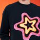 Sweatshirt en coton homme Stars Gift Bleu marine vue de détail 1