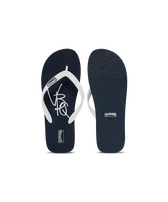 VBQ Line Flip-Flops für Herren Marineblau Vorderansicht