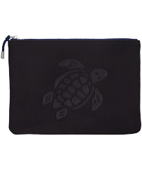 Trousse de plage Tortue Neoprene Noir vue de face