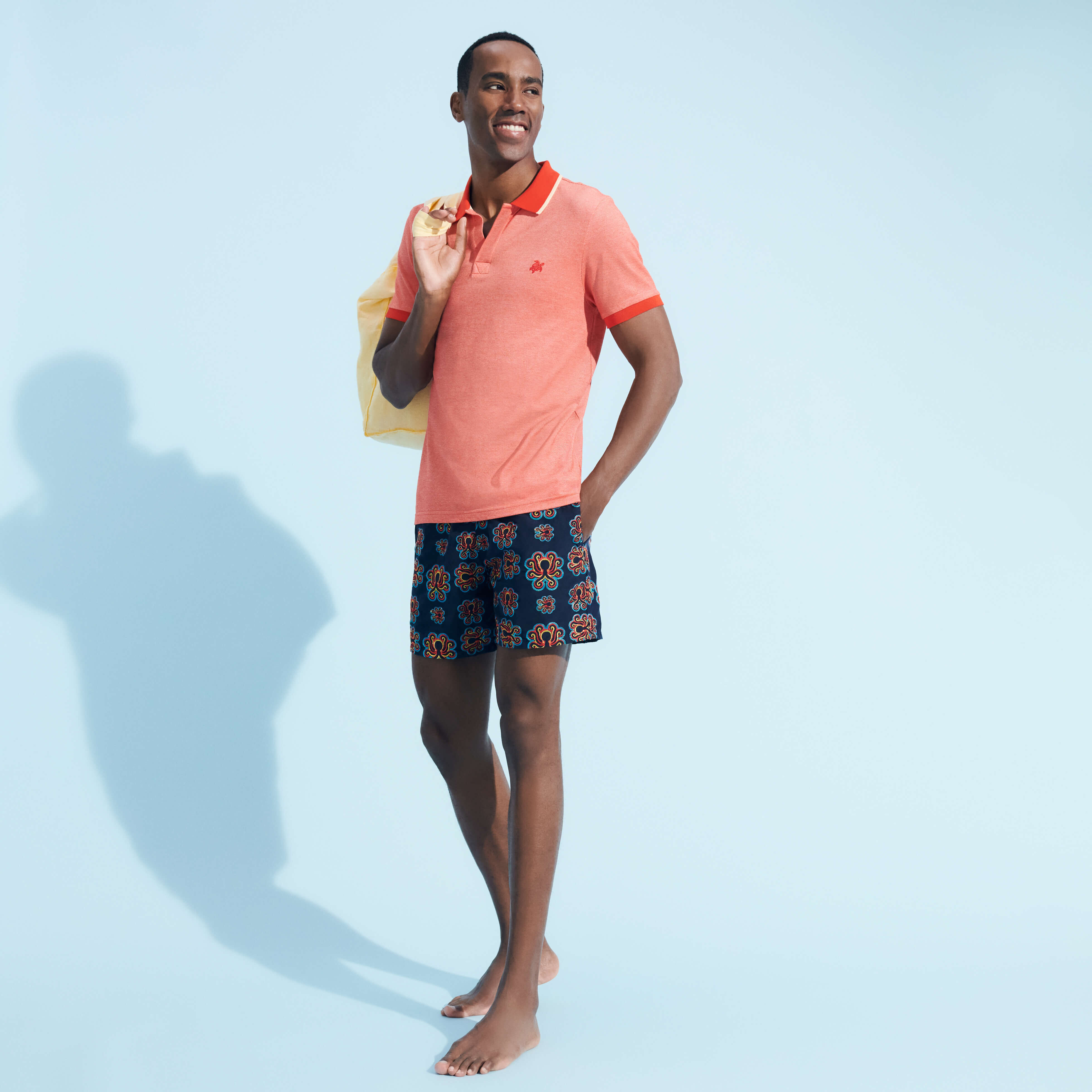 Navy swim sales trunks